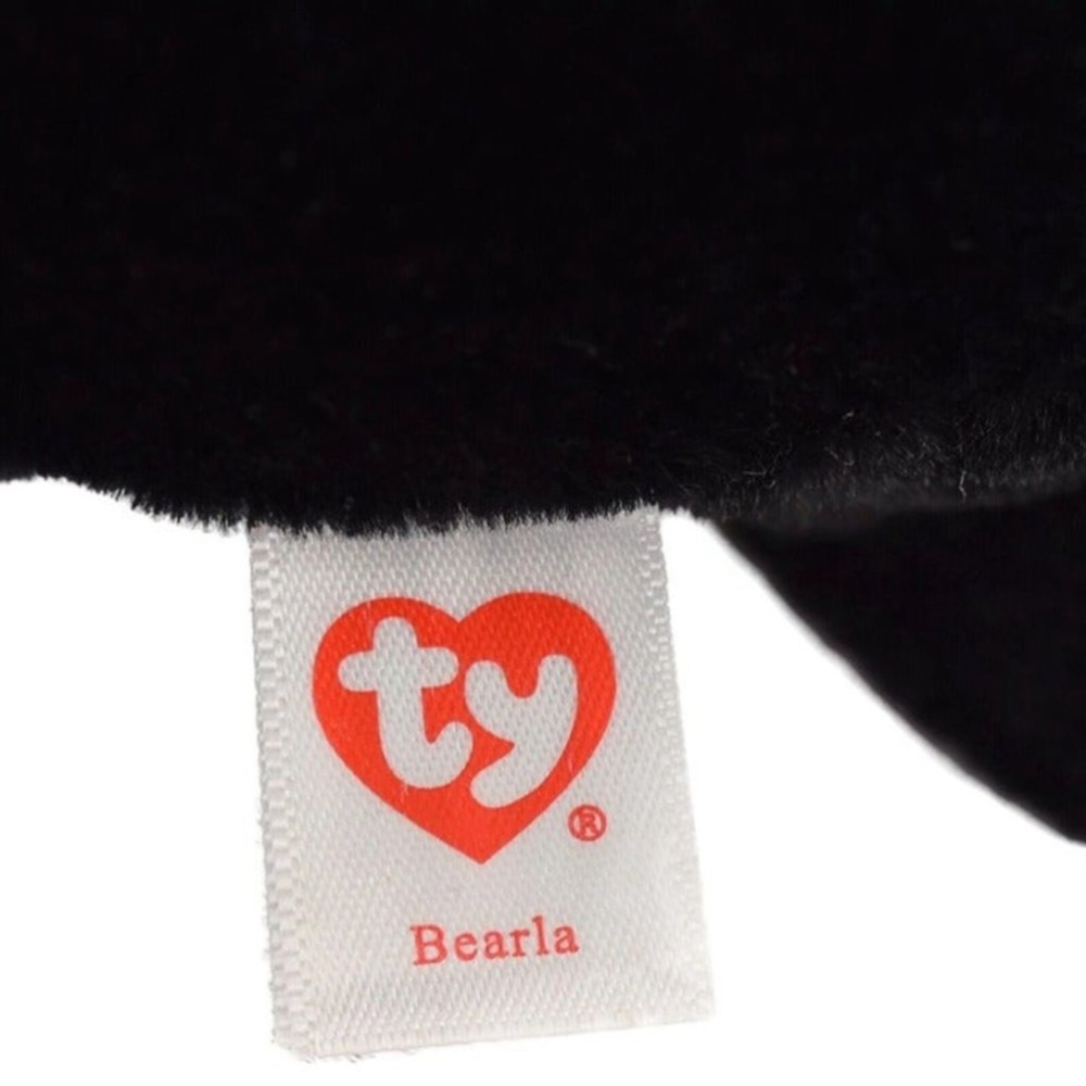 TY Beanie Baby Beanie Bellies Bearla the Vampire Bear Plush Stuffed Animal 6 in - Picture 7 of 7